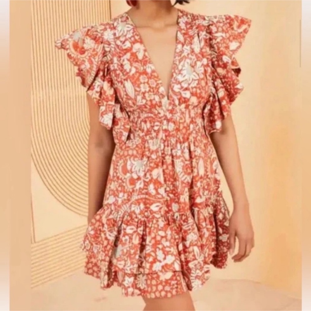 ULLA JOHNSON kiri mini dress Sz 6